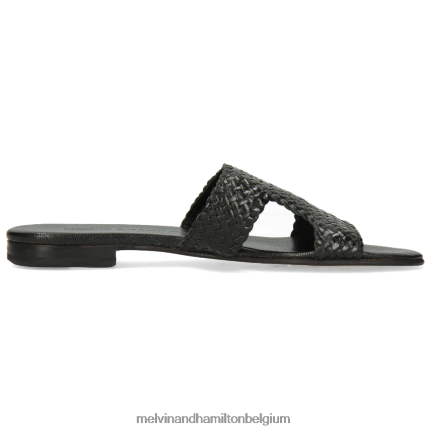 Melvin & Hamilton muilezels zwart vrouwen Hanna 74 V488DN1689