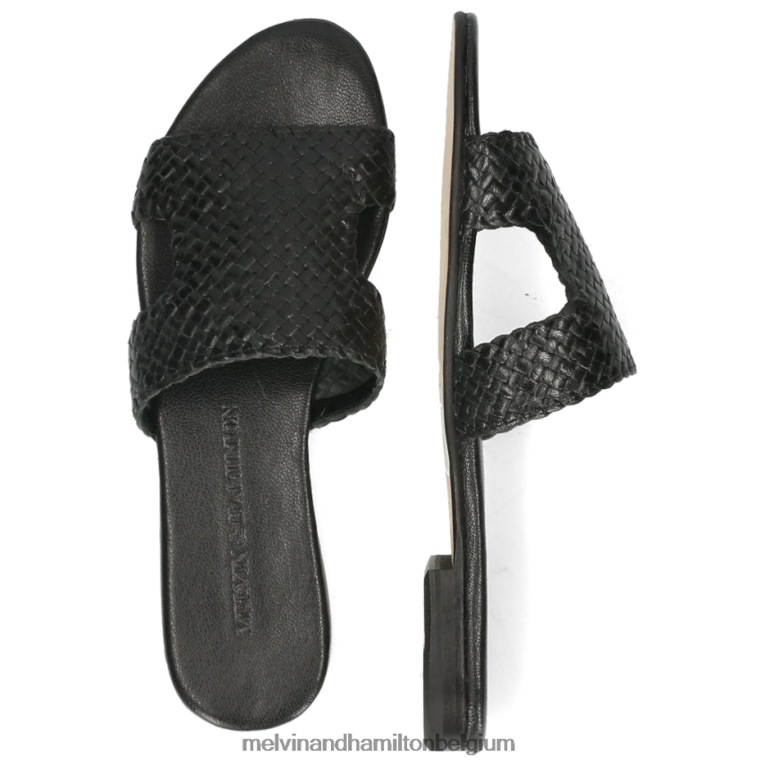 Melvin & Hamilton muilezels zwart vrouwen Hanna 74 V488DN1689