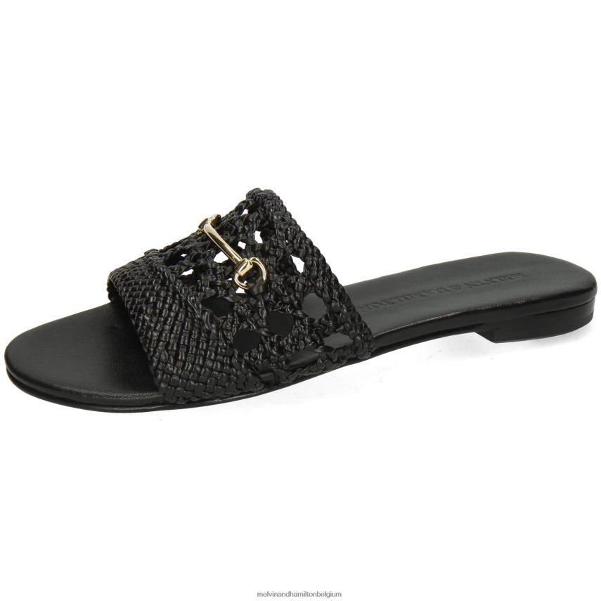 Melvin & Hamilton muilezels zwart vrouwen Hanna 85 V488DN1736