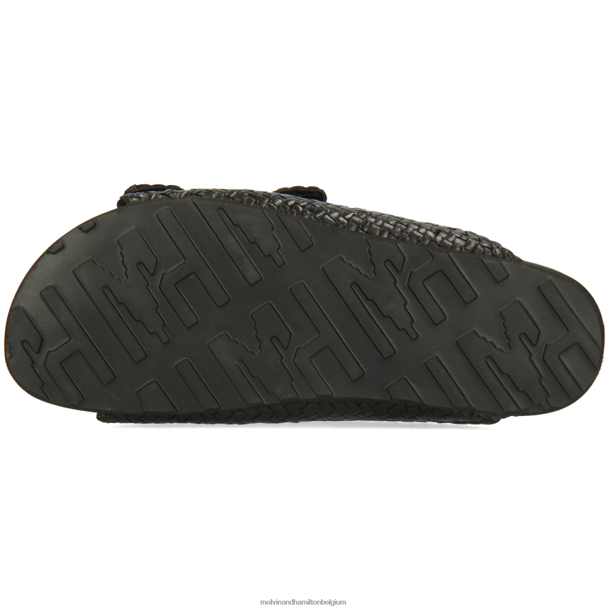 Melvin & Hamilton muilezels zwart vrouwen Petra 1 V488DN1629