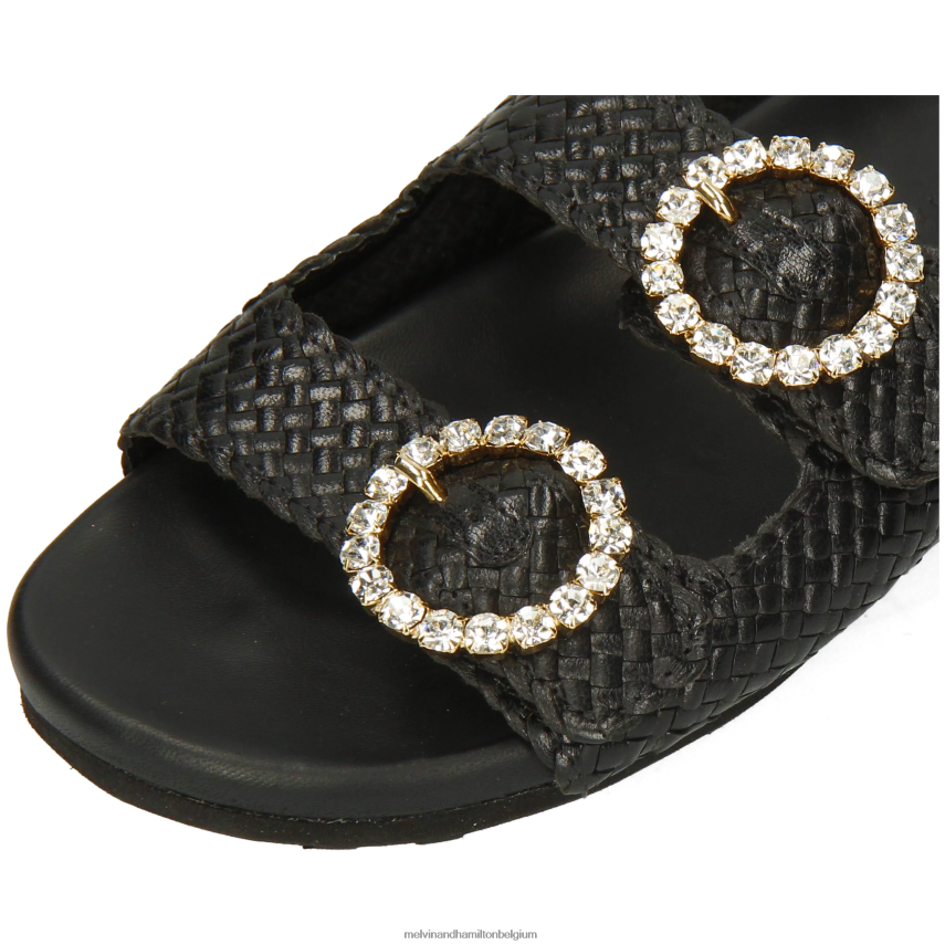 Melvin & Hamilton muilezels zwart vrouwen Petra 1 V488DN1629