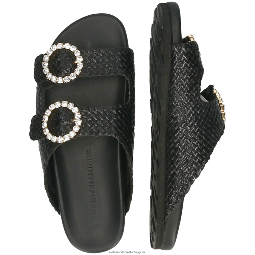 Melvin & Hamilton muilezels zwart vrouwen Petra 1 V488DN1629