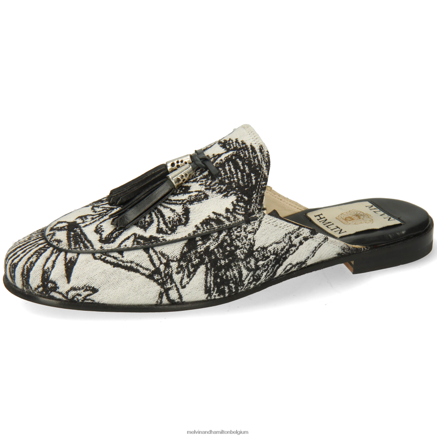 Melvin & Hamilton muilezels zwart vrouwen Scarlett 2 V488DN1541