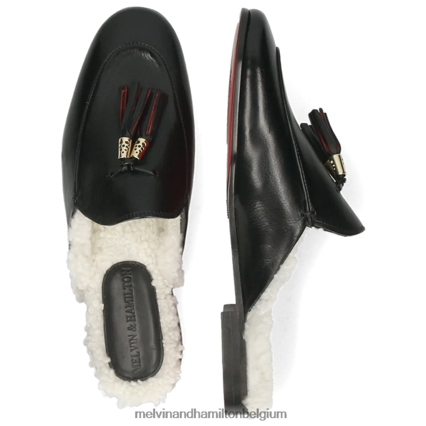 Melvin & Hamilton muilezels zwart vrouwen Scarlett 2 V488DN1694