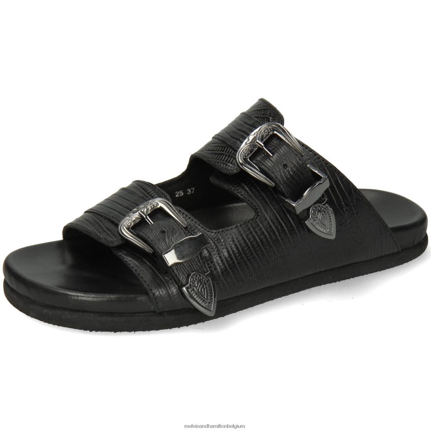 Melvin & Hamilton muilezels zwart vrouwen Wilma 25 V488DN1767