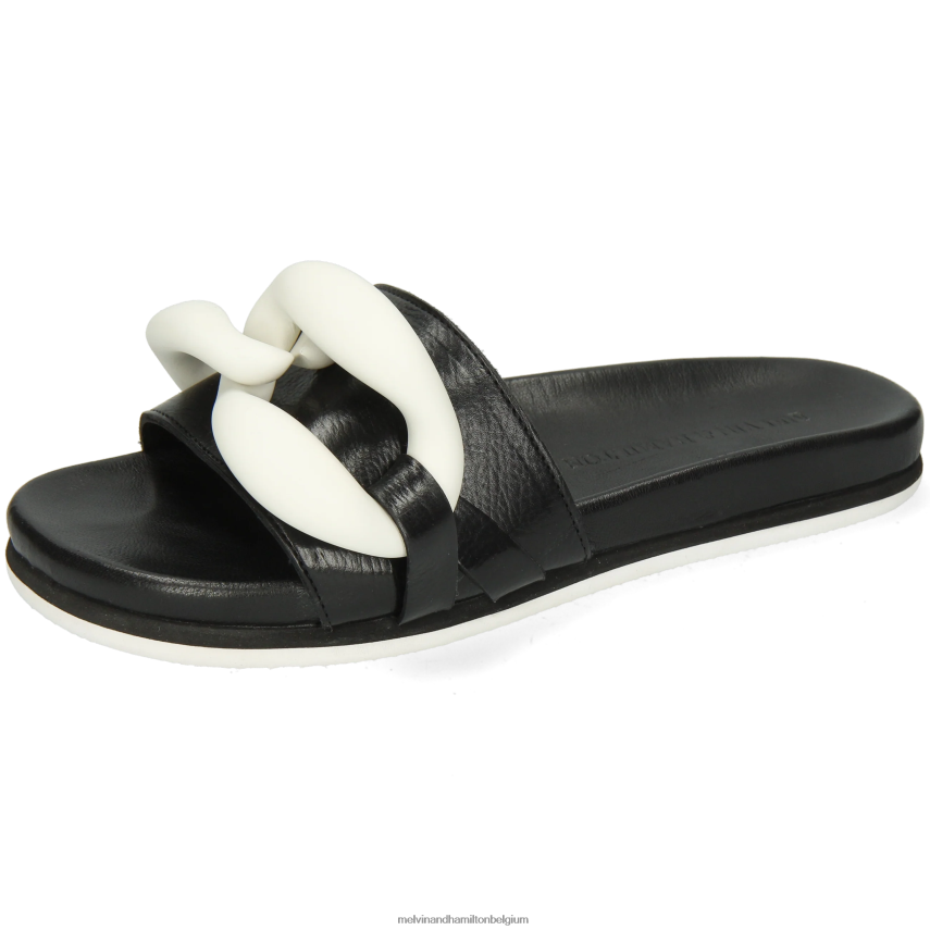 Melvin & Hamilton muilezels zwart vrouwen Wilma 26 V488DN1655