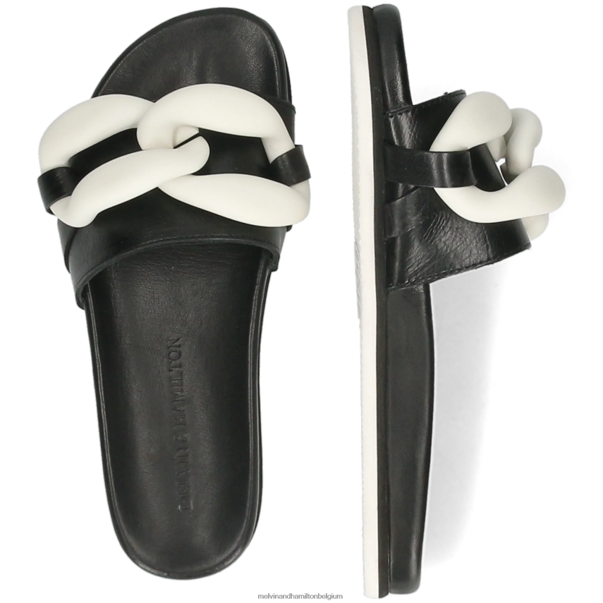 Melvin & Hamilton muilezels zwart vrouwen Wilma 26 V488DN1655