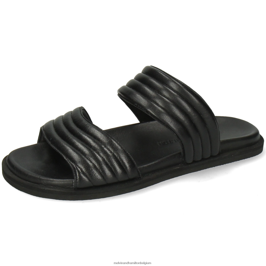 Melvin & Hamilton muilezels zwart vrouwen Wilma 38 V488DN1679