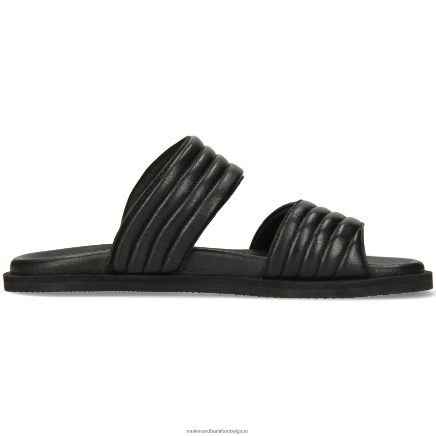 Melvin & Hamilton muilezels zwart vrouwen Wilma 38 V488DN1679