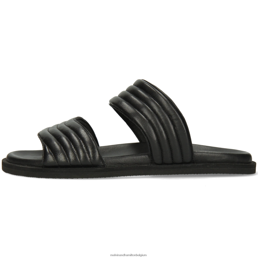 Melvin & Hamilton muilezels zwart vrouwen Wilma 38 V488DN1679