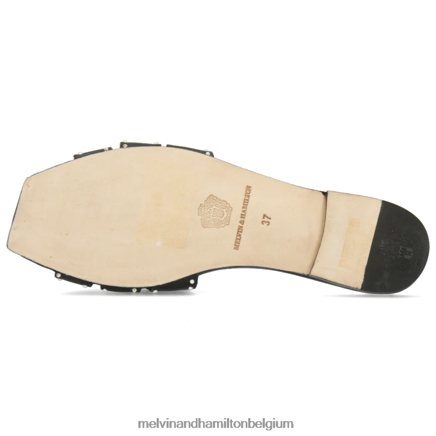 Melvin & Hamilton muilezels zwart vrouwen sandrine 2 V488DN1755