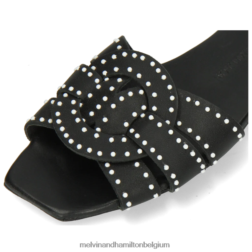 Melvin & Hamilton muilezels zwart vrouwen sandrine 2 V488DN1755