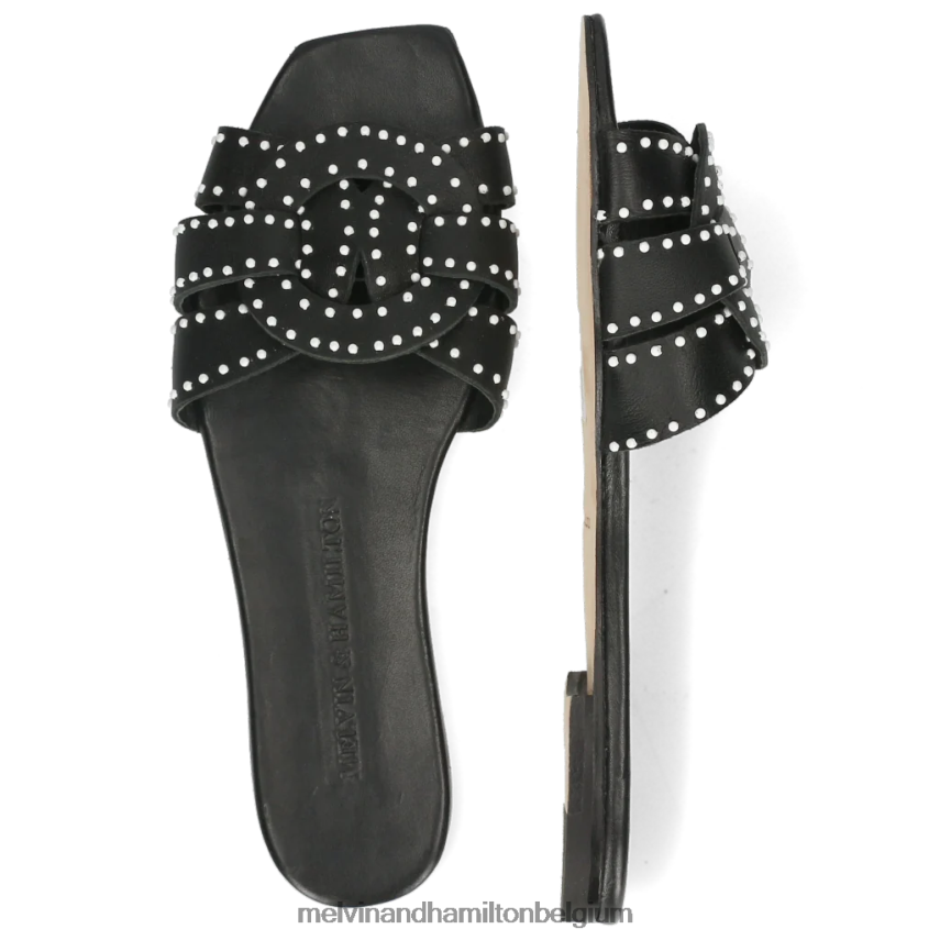 Melvin & Hamilton muilezels zwart vrouwen sandrine 2 V488DN1755