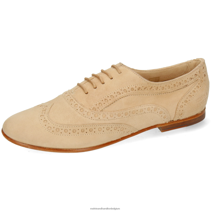 Melvin & Hamilton Oxford schoenen beige vrouwen Sonja 1 V488DN1280