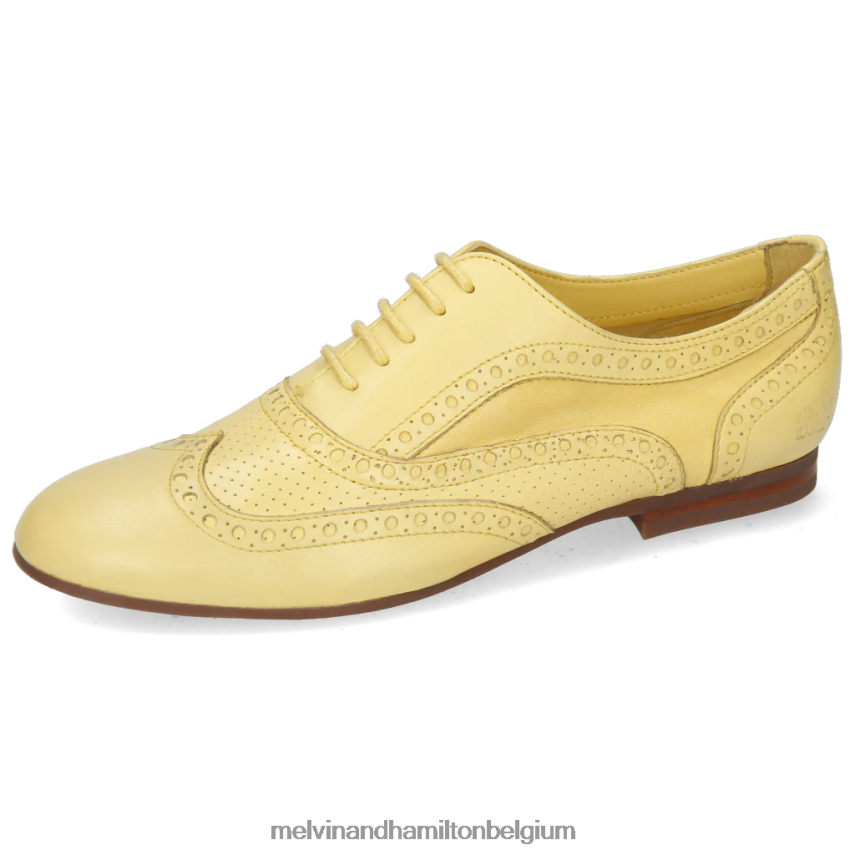 Melvin & Hamilton Oxford schoenen geel vrouwen Sonja 1 V488DN1297