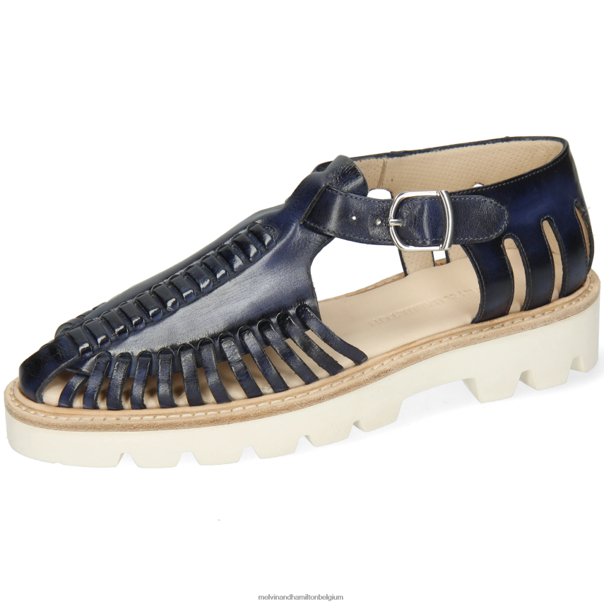 Melvin & Hamilton sandalen blauw vrouwen mol 17 V488DN1941