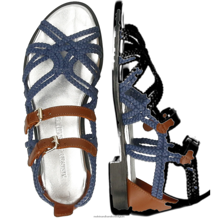Melvin & Hamilton sandalen blauw vrouwen sandra 48 V488DN1903