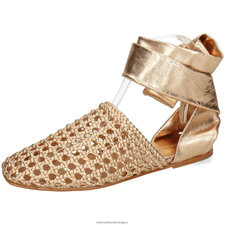 Melvin & Hamilton sandalen bronzen vrouwen melig 8 V488DN1933