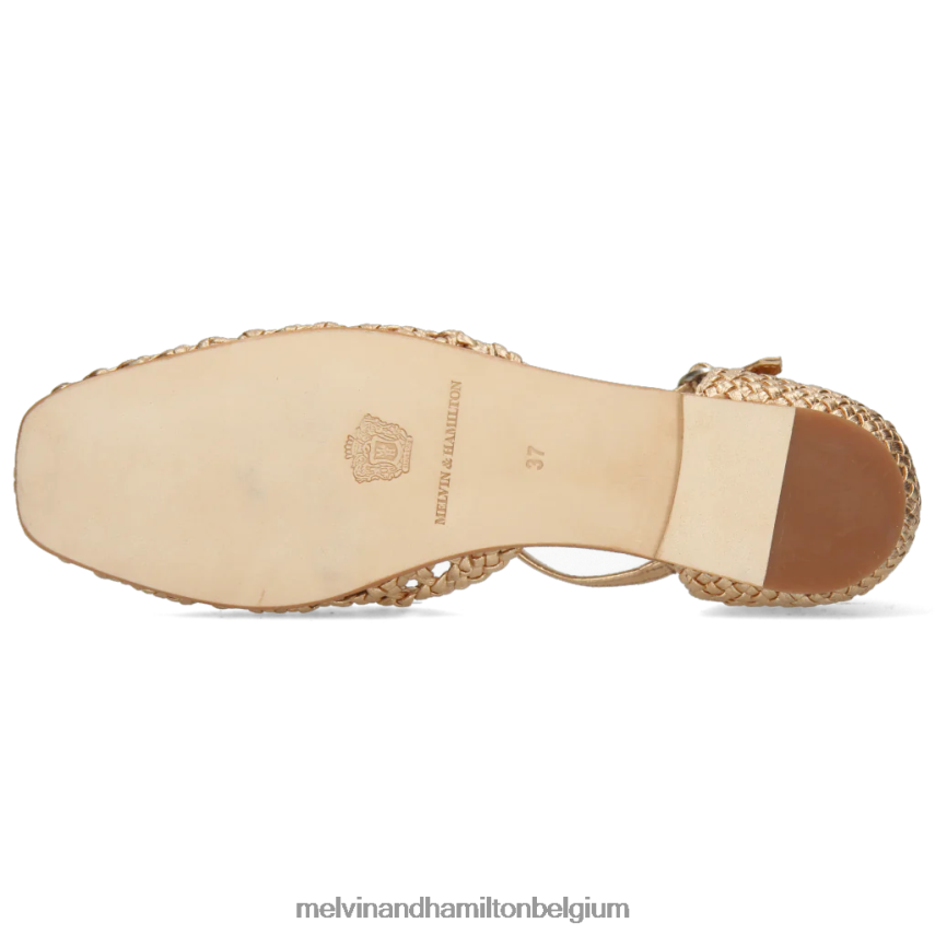 Melvin & Hamilton sandalen bronzen vrouwen melig 9 V488DN1923
