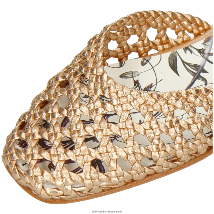 Melvin & Hamilton sandalen goud vrouwen melig 9 V488DN1898