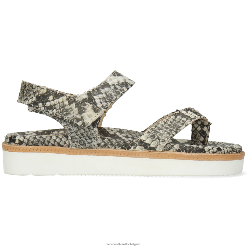 Melvin & Hamilton sandalen grijs vrouwen Wilma 7 V488DN1932