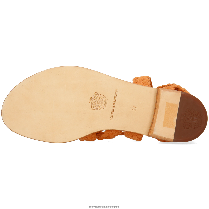 Melvin & Hamilton sandalen oranje vrouwen sandra 11 V488DN1906
