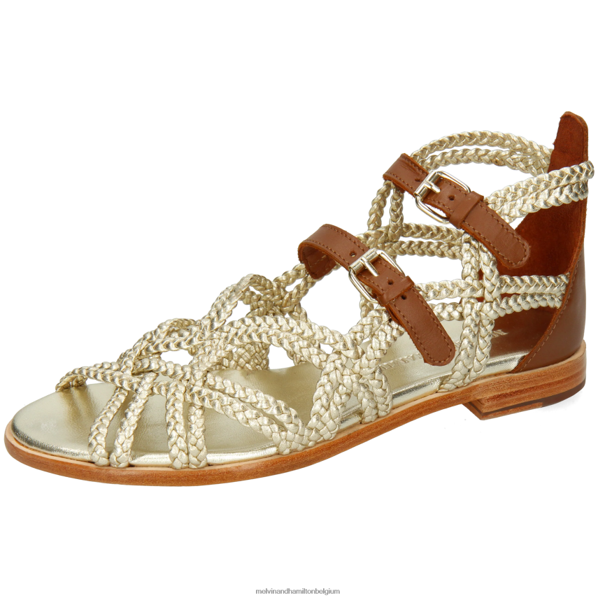 Melvin & Hamilton sandalen zilver vrouwen sandra 48 V488DN1908