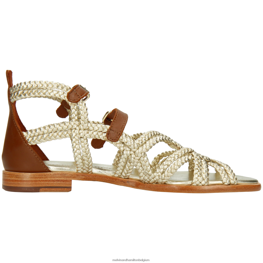 Melvin & Hamilton sandalen zilver vrouwen sandra 48 V488DN1908