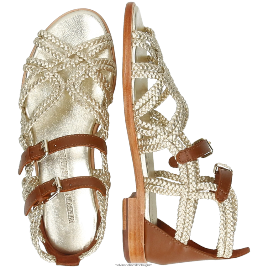 Melvin & Hamilton sandalen zilver vrouwen sandra 48 V488DN1908