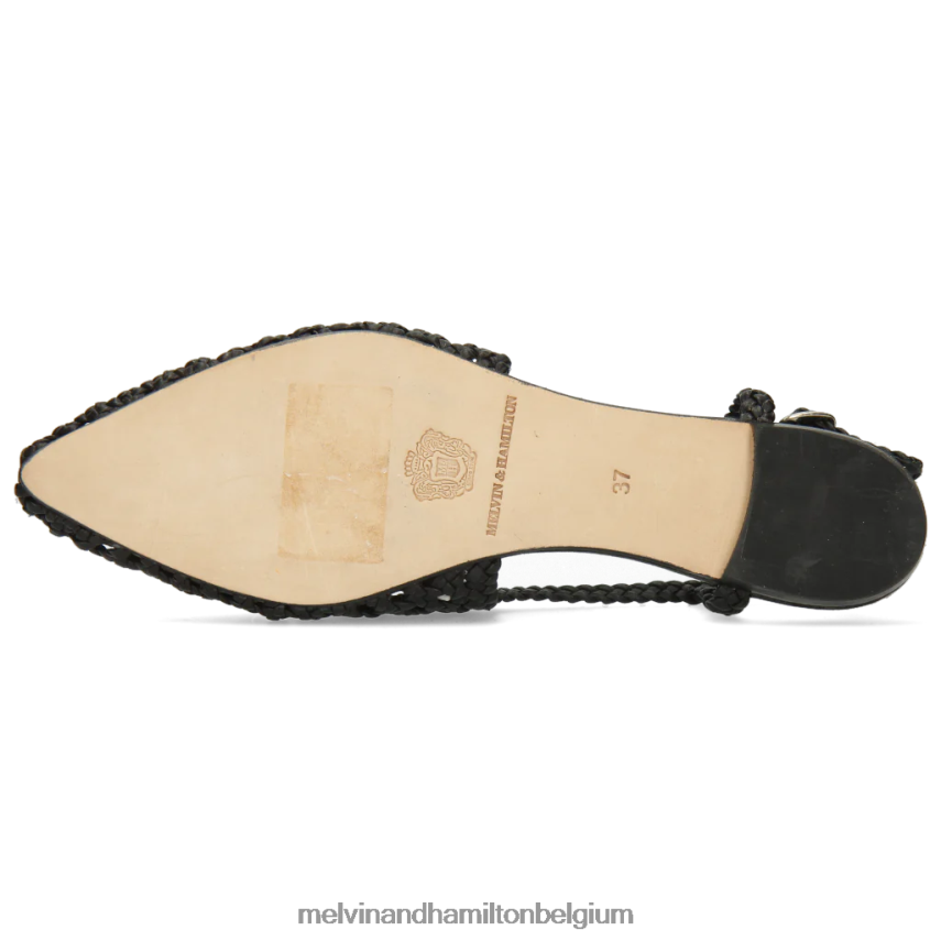 Melvin & Hamilton sandalen zwart vrouwen Alexa27 V488DN1918