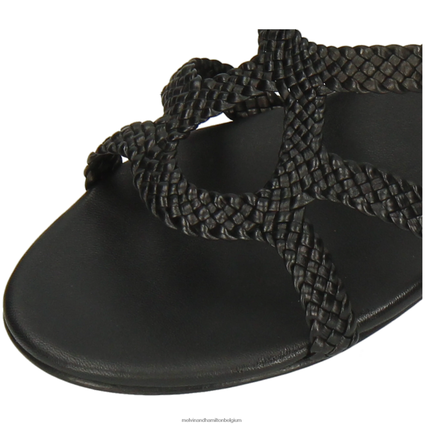 Melvin & Hamilton sandalen zwart vrouwen Hanna 86 V488DN1946