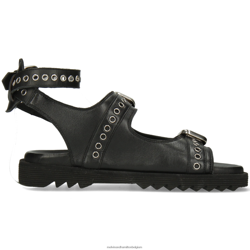 Melvin & Hamilton sandalen zwart vrouwen Wilma 37 V488DN1935