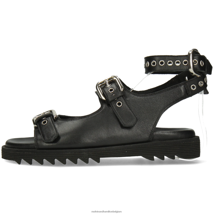 Melvin & Hamilton sandalen zwart vrouwen Wilma 37 V488DN1935