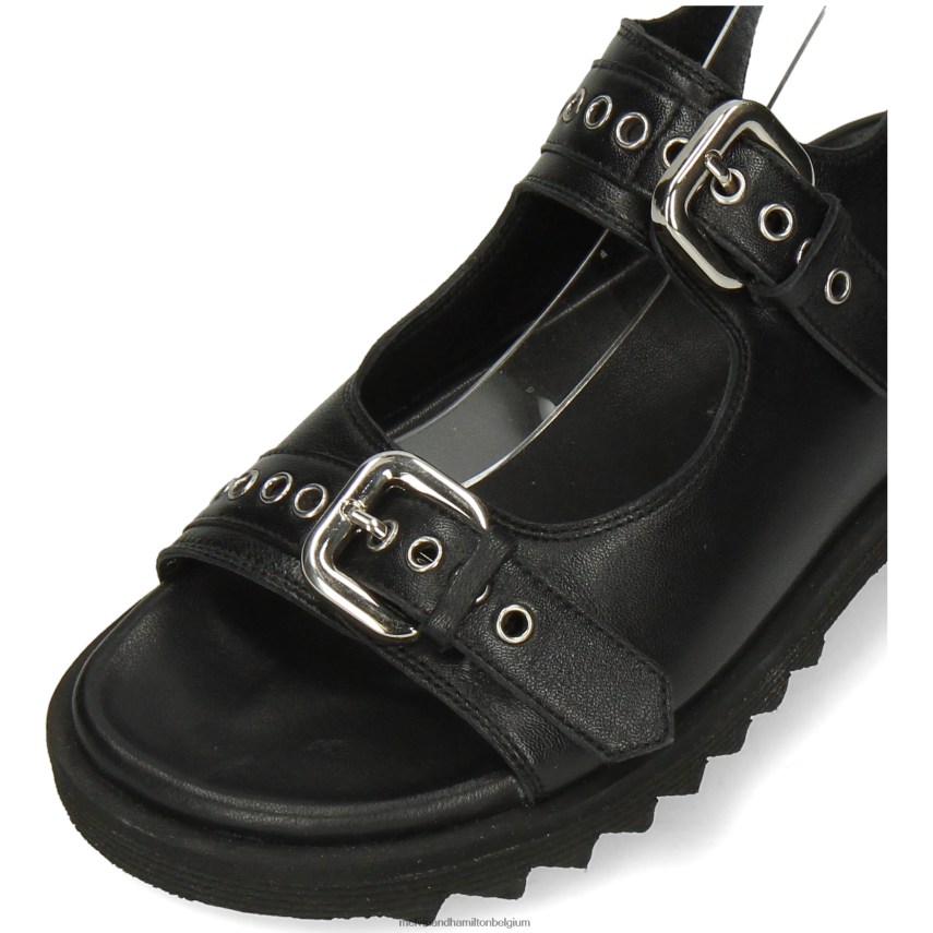 Melvin & Hamilton sandalen zwart vrouwen Wilma 37 V488DN1935