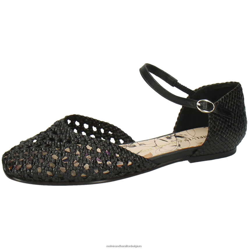 Melvin & Hamilton sandalen zwart vrouwen melig 9 V488DN1937