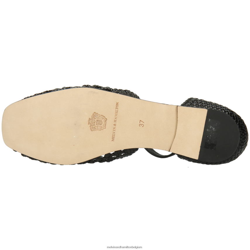 Melvin & Hamilton sandalen zwart vrouwen melig 9 V488DN1937