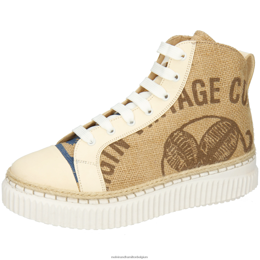 Melvin & Hamilton sportschoenen beige vrouwen Nuri 12 V488DN1850