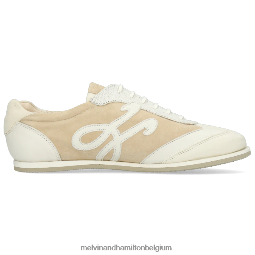 Melvin & Hamilton sportschoenen beige vrouwen parel 4 V488DN1861
