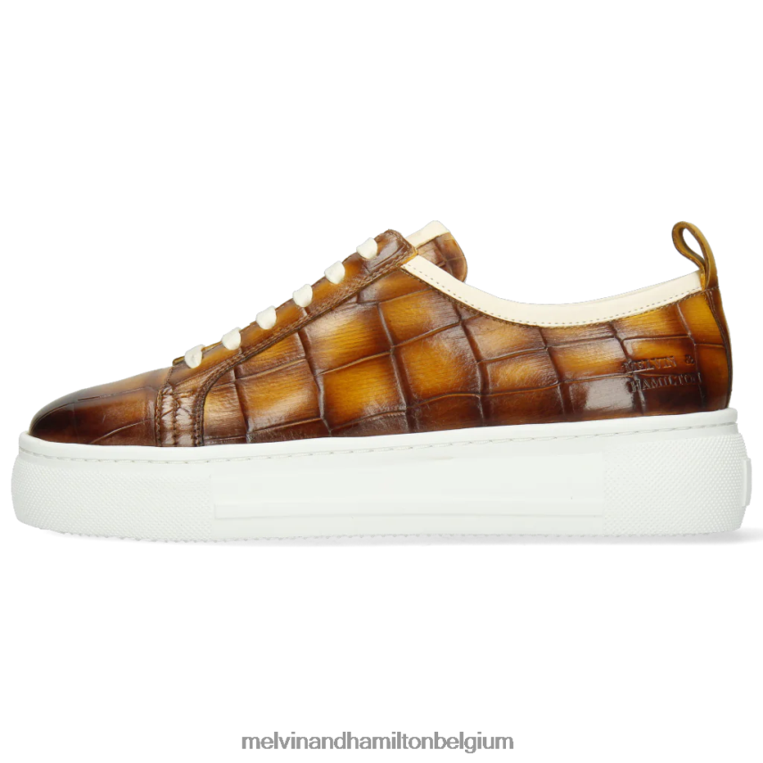 Melvin & Hamilton sportschoenen bruin vrouwen barnsteen 6 V488DN1833