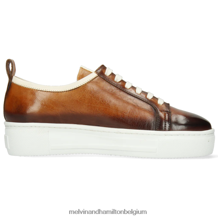 Melvin & Hamilton sportschoenen bruin vrouwen barnsteen 6 V488DN1867