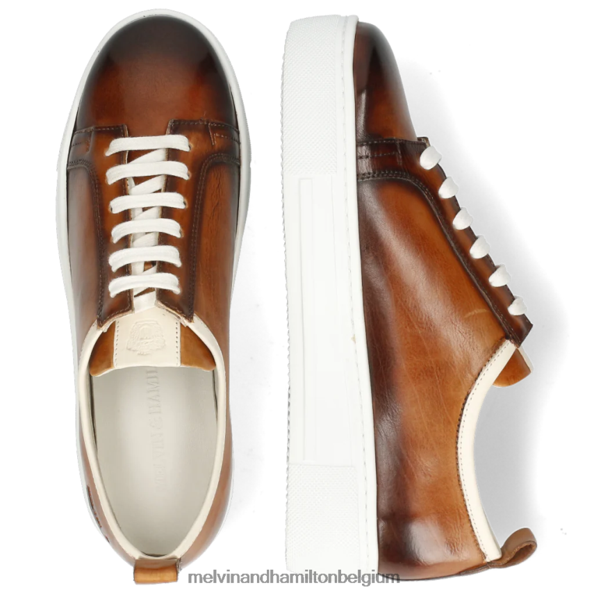 Melvin & Hamilton sportschoenen bruin vrouwen barnsteen 6 V488DN1867