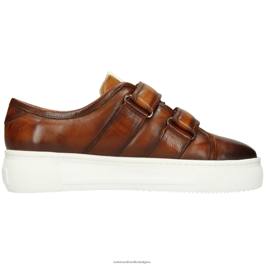 Melvin & Hamilton sportschoenen bruin vrouwen barnsteen 8 V488DN1854