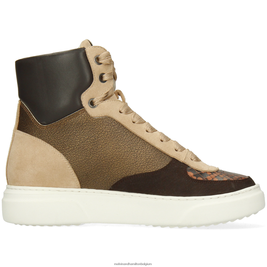 Melvin & Hamilton sportschoenen bruin vrouwen haley 25 V488DN1792