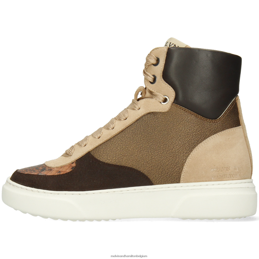 Melvin & Hamilton sportschoenen bruin vrouwen haley 25 V488DN1792