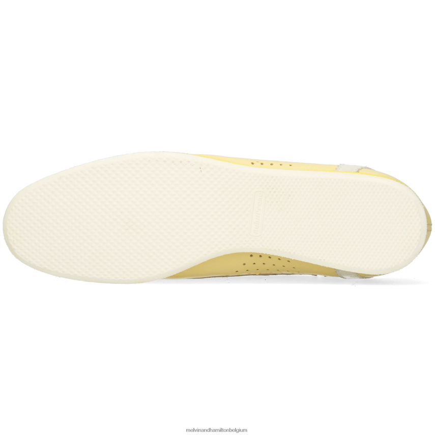 Melvin & Hamilton sportschoenen geel vrouwen parel 1 V488DN1801