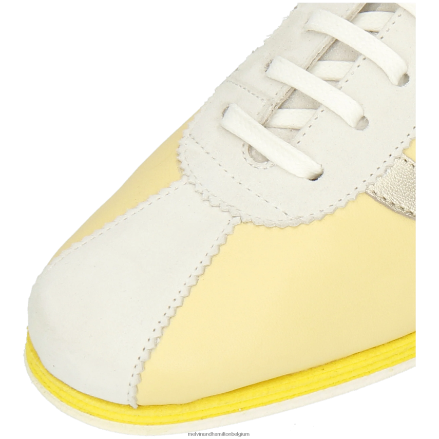 Melvin & Hamilton sportschoenen geel vrouwen parel 1 V488DN1801
