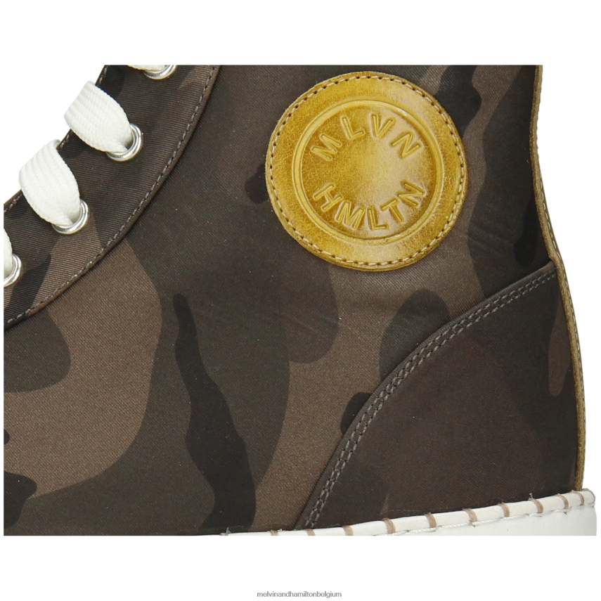 Melvin & Hamilton sportschoenen khaki vrouwen Nuri 3 V488DN1840