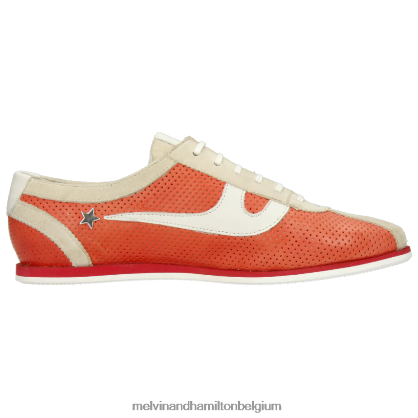 Melvin & Hamilton sportschoenen rood vrouwen parel 1 V488DN1871
