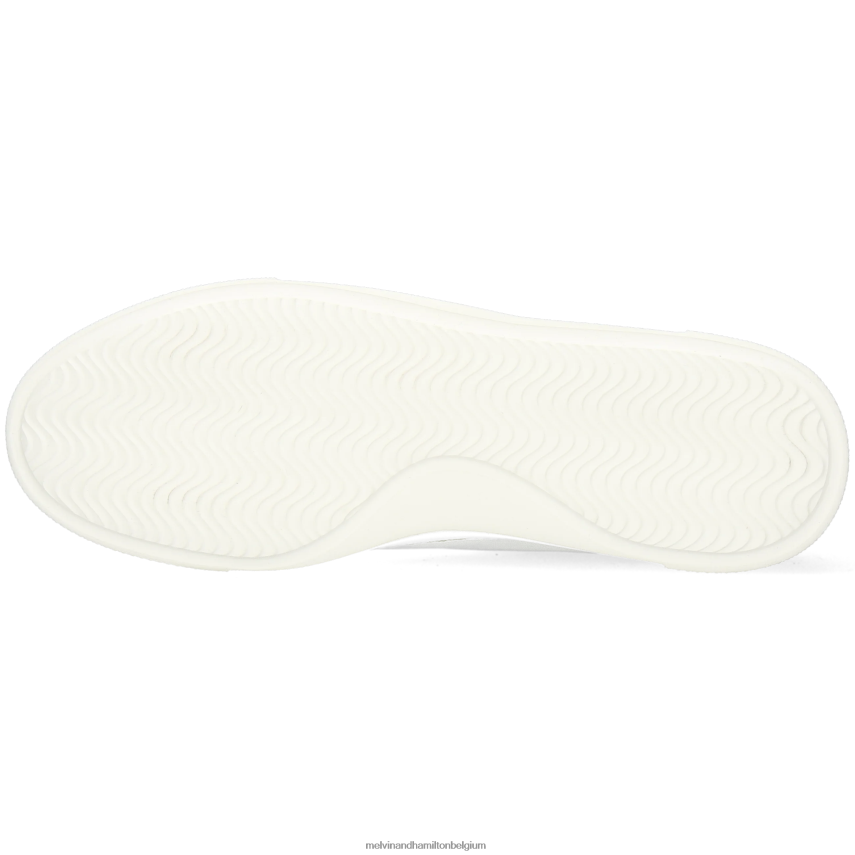 Melvin & Hamilton sportschoenen wit vrouwen barnsteen 14 V488DN1865