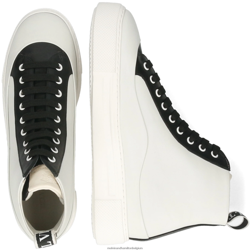 Melvin & Hamilton sportschoenen wit vrouwen barnsteen 14 V488DN1865